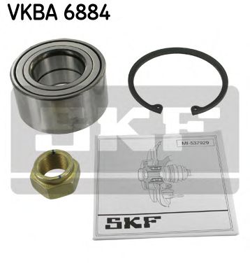 VKBA 6884 SKF Підшипник кульковий d>301
